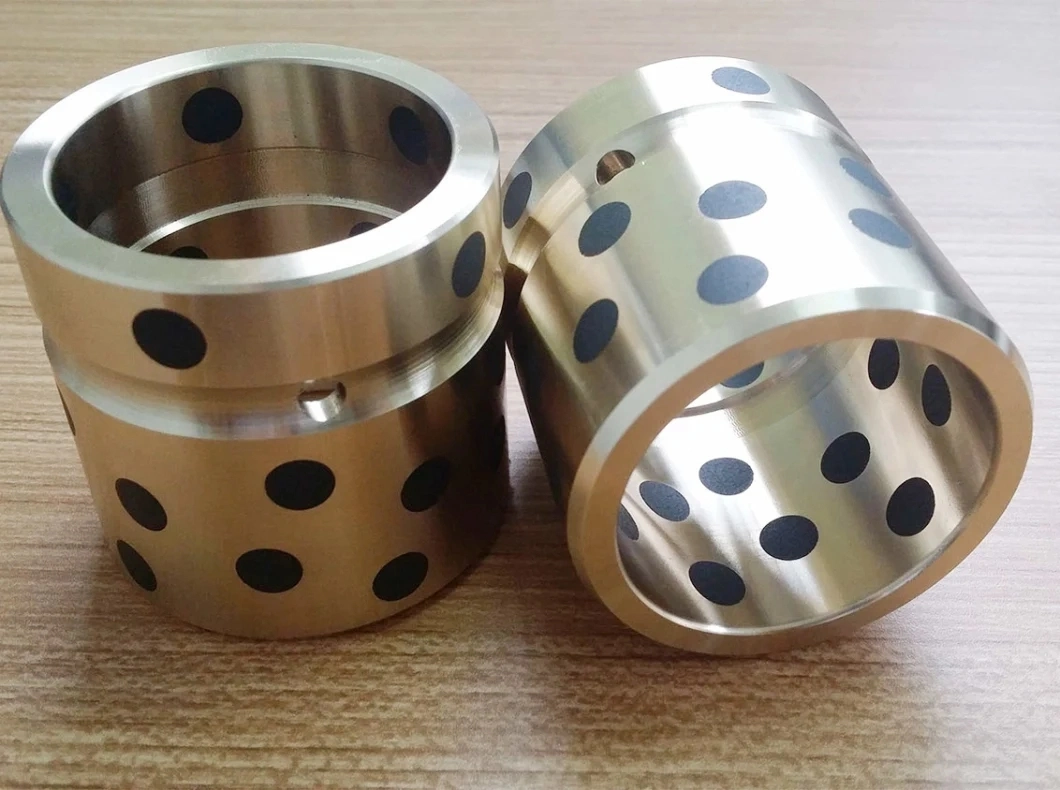 TCB500 Solid Graphite Lubricating Bushing with Copper Base High Load Casting Bronze bushing