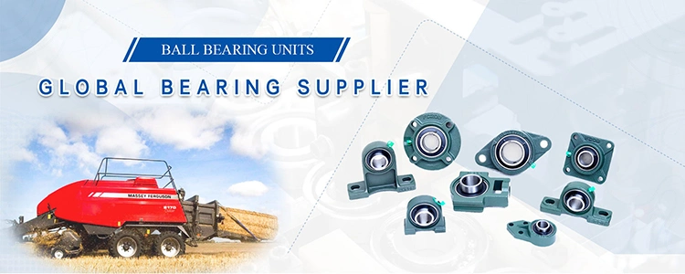 Robust Industrial Bearing Plucp202 OEM Plastic Housing Bearing for Transportation Systems