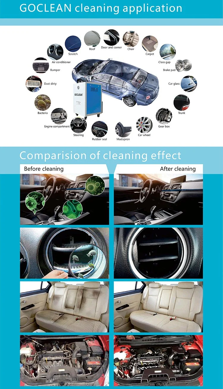 Automatic Steam Car Washer Professional Cleaning Dry Wet Amphibious