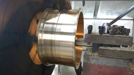 Customized Centrifugal Casting Brass/Bronze/Copper Bushing with Graphite
