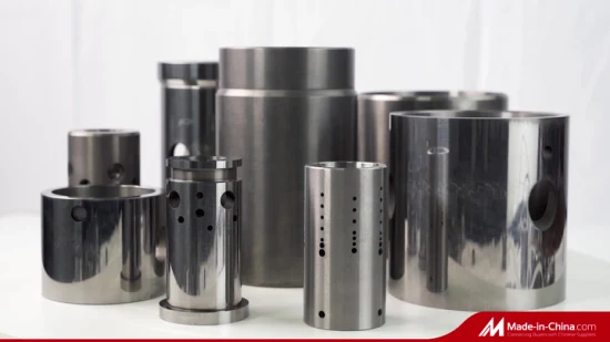 OEM Customized High Wear-Resistant Cemented Tungsten Carbide Shaft Bearing Sleeve Bushing for Oil Gas Mining Industry