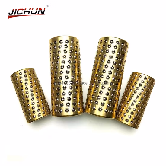 Jichun Precision Brass Ball Cage Bush Ball Retainer Bearing with Danly Standard